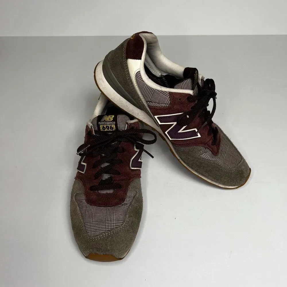 New Balance Womens Size 9.5 696 Glen Check Plaid WL696GR Limited Edition